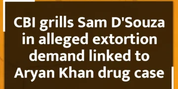 CBI grills Sam D'Souza in alleged extortion demand linked to Aryan Khan drug case
