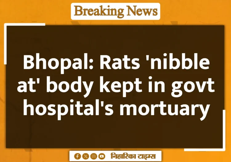 Bhopal: Rats 'nibble at' body kept in govt hospital's mortuary
