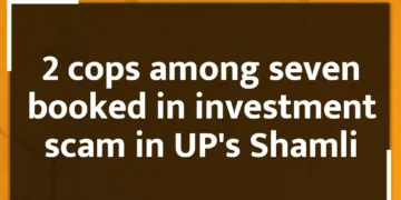 2 cops among seven booked in investment scam in UP's Shamli