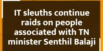 IT sleuths continue raids on people associated with TN minister Senthil Balaji