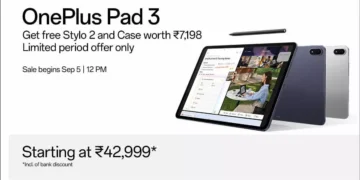 OnePlus Pad 3 Launches Open Sale on September 5, 2025