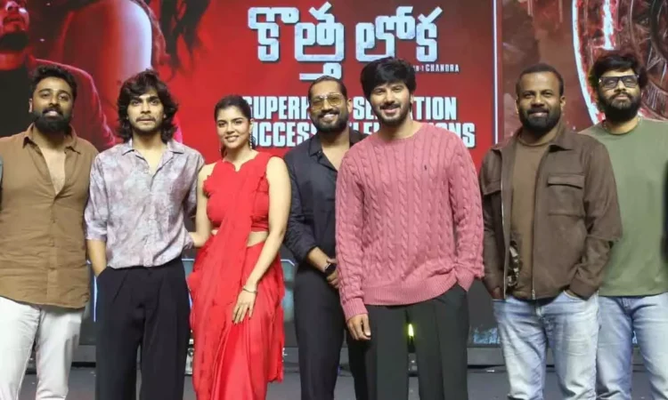 Kotha Loka 1: Chandra Achieves ₹100 Crore Milestone, Team Celebrates