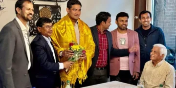 Telugu Community in Zurich Engages with Minister Kondapalli Srinivas