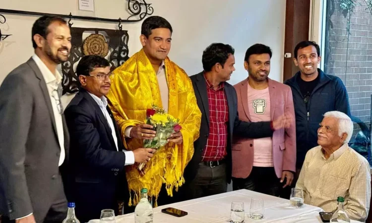 Telugu Community in Zurich Engages with Minister Kondapalli Srinivas