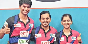 Akula Sreeja and Snehit Selected for Asian Table Tennis Championships