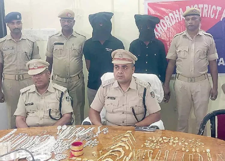 Police Arrest Six Suspects in Khurda Jewellery Store Heist