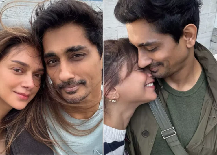 Aditi Rao Hydari and Siddharth Mark Their First Wedding Anniversary