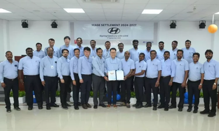 Hyundai Motor India and Union Finalize Wage Agreement for 2024-2027 Hyundai Motor India and Union Finalize Wage Agreement for 2024-2027