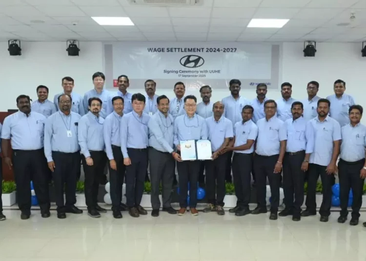 Hyundai Motor India and Union Finalize Wage Agreement for 2024-2027