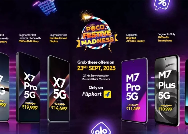 Exciting Discounts on POCO Smartphones for Flipkart Big Billion Days 2025