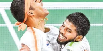 Satwik and Chirag Advance to Pre-Quarterfinals at China Masters