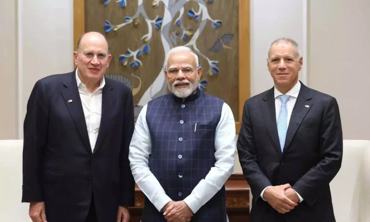 Prime Minister Modi Discusses Viksit Bharat Vision with HSBC Leaders