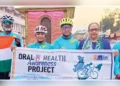 Bengaluru Doctors Begin 45-Day Cycling Journey for Oral Health Awareness