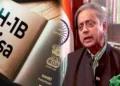 Shashi Tharoor Comments on H-1B Visa Fee Increase and Tariffs