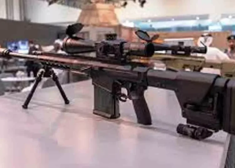 Production of 200 CSR 338 Sniper Rifles for CRPF Launched