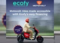 Ecofy Finance and Motovolt Mobility Collaborate to Boost Electric Two-Wheeler Adoption in India