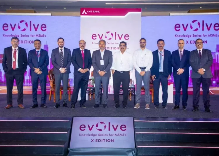 Axis Bank Celebrates 10 Years of Evolve in Vijayawada, Supporting MSMEs