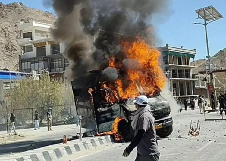 BJP Accuses Congress of Inciting Violence in Ladakh Protests