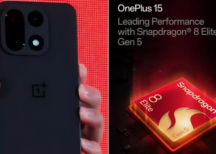 OnePlus 15 Launches with Advanced Snapdragon 8 Elite Gen 5 Processor