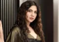 Madonna Sebastian Captivates in Elegant Satin Outfit