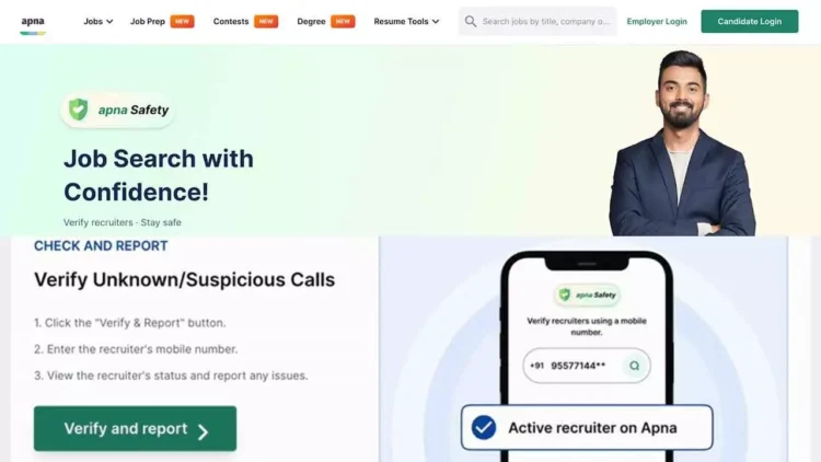 Apna.co Introduces AI-Driven Apna Safety to Fight Job Scams