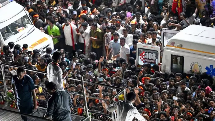 Tamil Nadu Police Arrests TVK District Chief After Stampede Incident