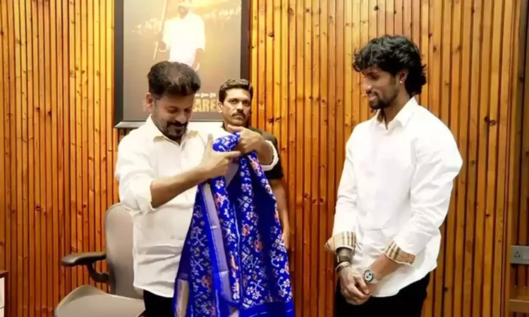 Tilak Varma Celebrates Asia Cup Victory with Telangana CM
