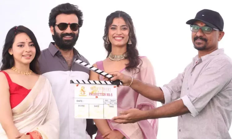 Kranthi Madhav Launches His New Film Production No. 5 Kranthi Madhav Launches His New Film Production No. 5