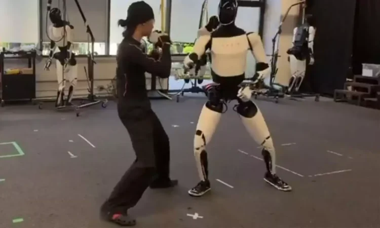 Elon Musk Reveals Tesla's Optimus Robot Can Learn Kung Fu Alone