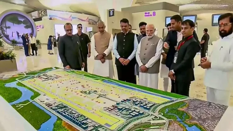 PM Modi Launches Phase 1 of Navi Mumbai Airport Project