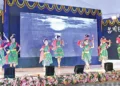 Rural Women Athletes Celebrate Victory with Dance Performance