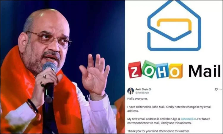 Amit Shah's Move to Zoho Mail Marks a Milestone for Indian Tech