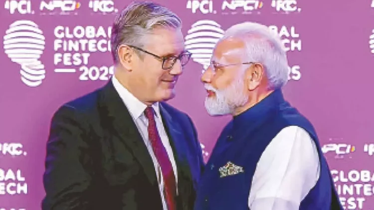 PM Modi and Keir Starmer Discuss Strengthening India-UK Relations