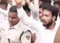 Youth Congress Members Engage in Confrontation with Police
