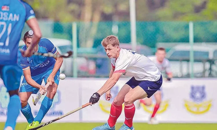 Indian Junior Hockey Team Triumphs Over Great Britain in Close Match
