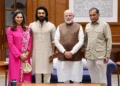 PM Modi and Ram Charan Praise Anil and Upasana for Archery Promotion