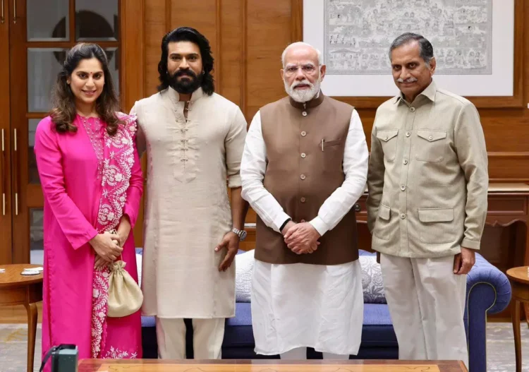 PM Modi and Ram Charan Praise Anil and Upasana for Archery Promotion