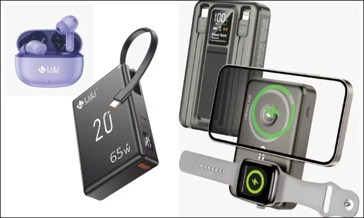 U&i Introduces Stylish Power Banks and Earbuds for Festive Gifting