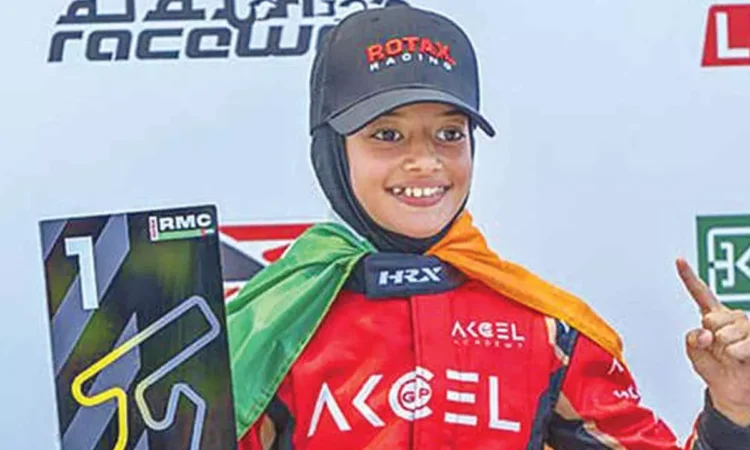 10-Year-Old Atiqa Mir Achieves Historic Karting Victory