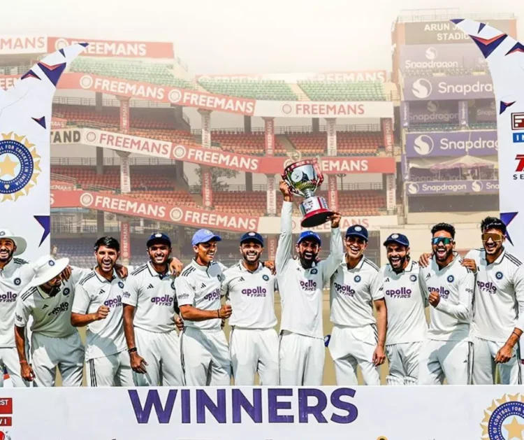 India Secures Test Series Victory Over West Indies India Secures Test Series Victory Over West Indies