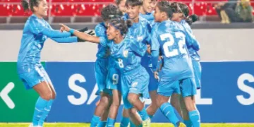 India Achieves First AFC U17 Women's Asian Cup Qualification