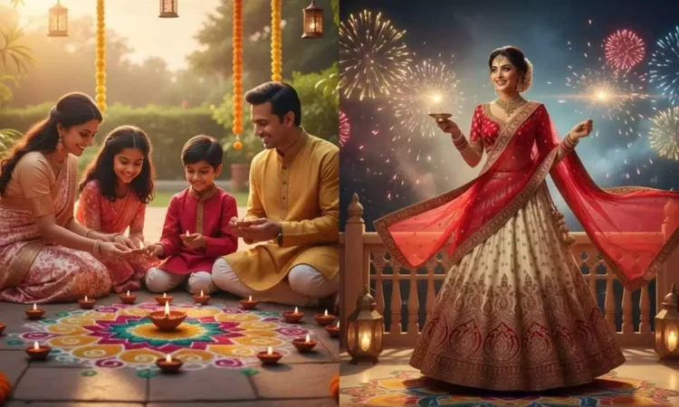 How to Use AI for Stunning Diwali Portraits in 2025