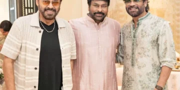 Chiranjeevi Enjoys Diwali Festivities with Friends and Family