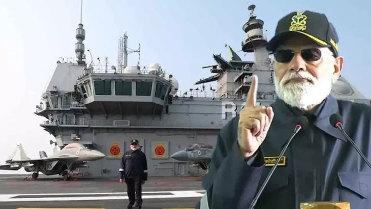 Prime Minister Modi Marks Diwali with Navy Forces