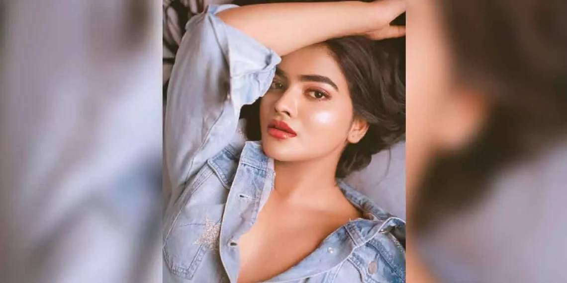 Amrutha Uppar Embraces Bold Denim Style for Diwali Shoot