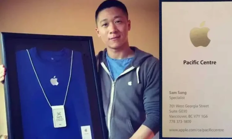 The Unlikely Viral Fame of Sam Sung at Apple