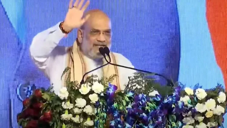 Amit Shah Announces November 14 as Day of True Diwali After RJD Loss Amit Shah Announces November 14 as Day of True Diwali After RJD Loss