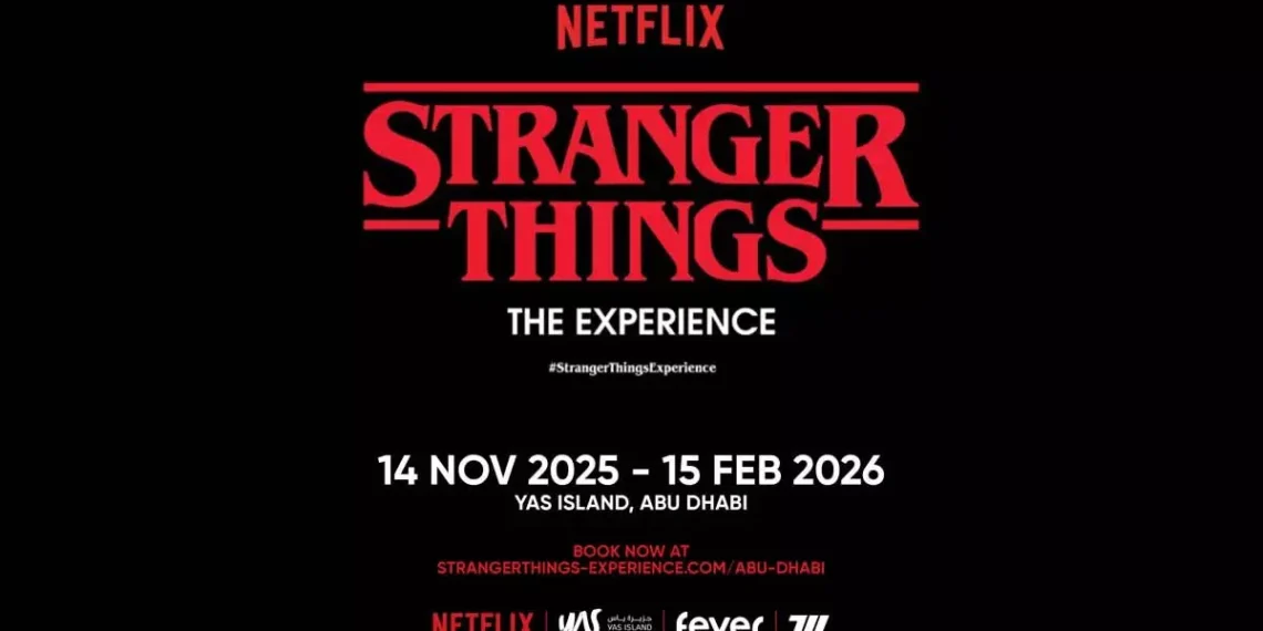 Yas Island to Launch Immersive 'Stranger Things' Experience