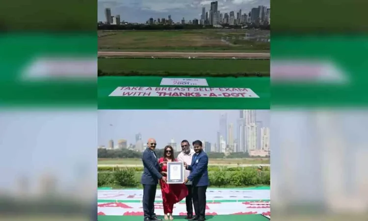 SBI Life Achieves Guinness World Record for Breast Health Awareness SBI Life Achieves Guinness World Record for Breast Health Awareness