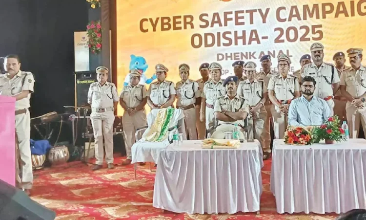 Dhenkanal Launches Cyber Safety Awareness Campaign